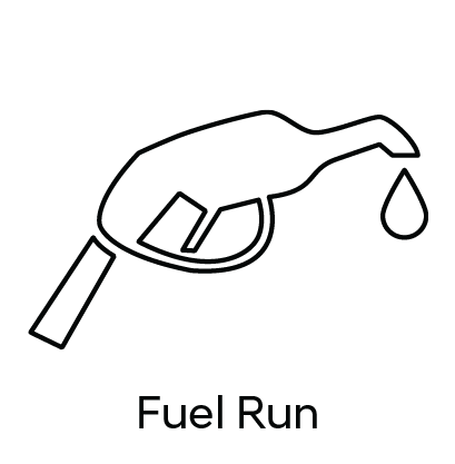 Fuel to reach closest filling station